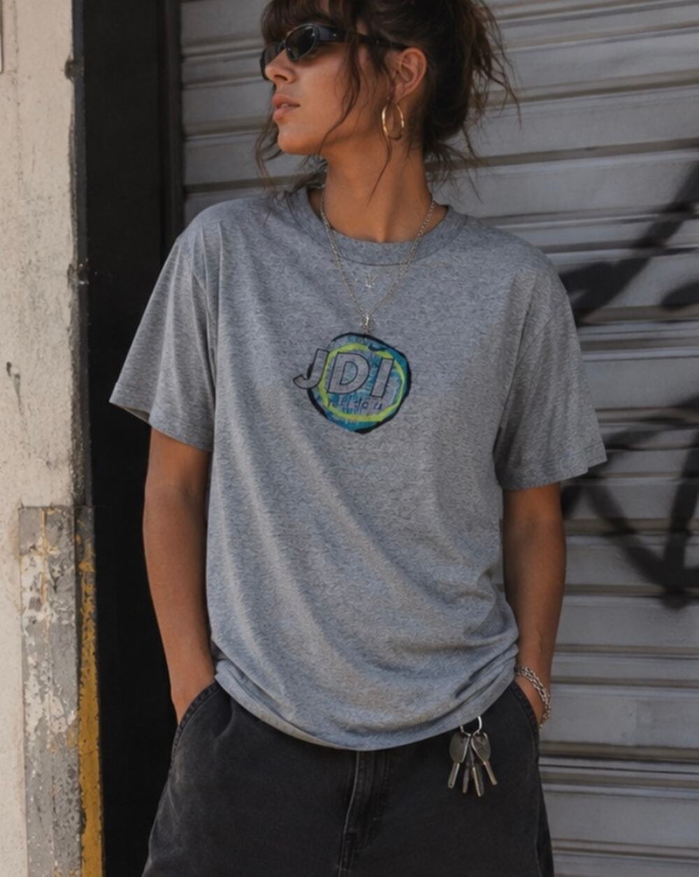Vintage Nike JDI Just do it swoosh 90s graphic t-Shirt  made USA sporty size L